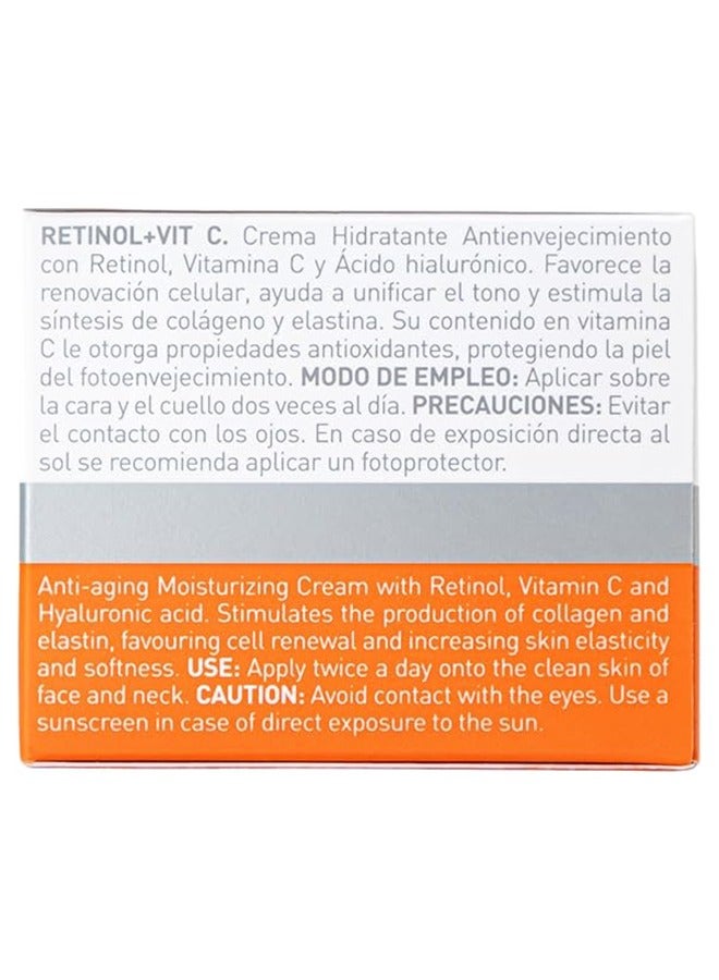 Genove Fluidbase Anti-Aging Moisturizing Cream Retinol+ Vitamin C +H.Acid 30ML