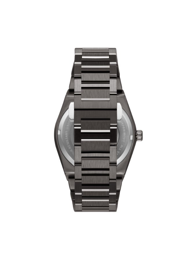 Men's Watch, Automatic Display and Metal Strap - T24301-XBXH, Grey