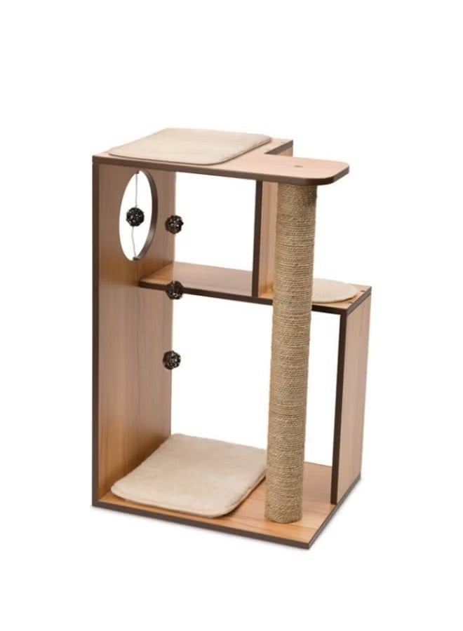 Catit Vesper Cat Furniture V Box Walnut Large