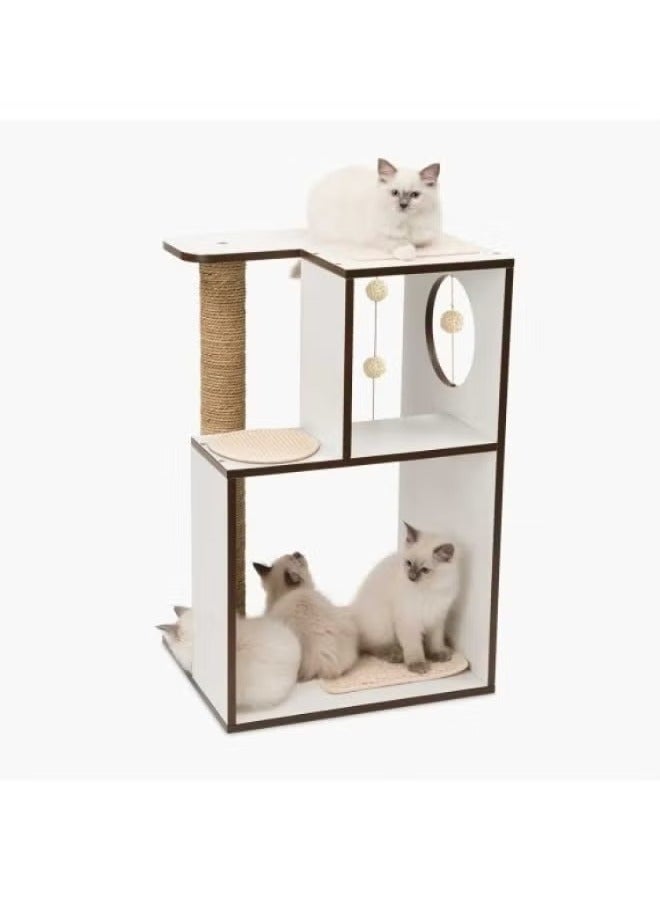 Catit Vesper Cat Furniture V-Box White Large