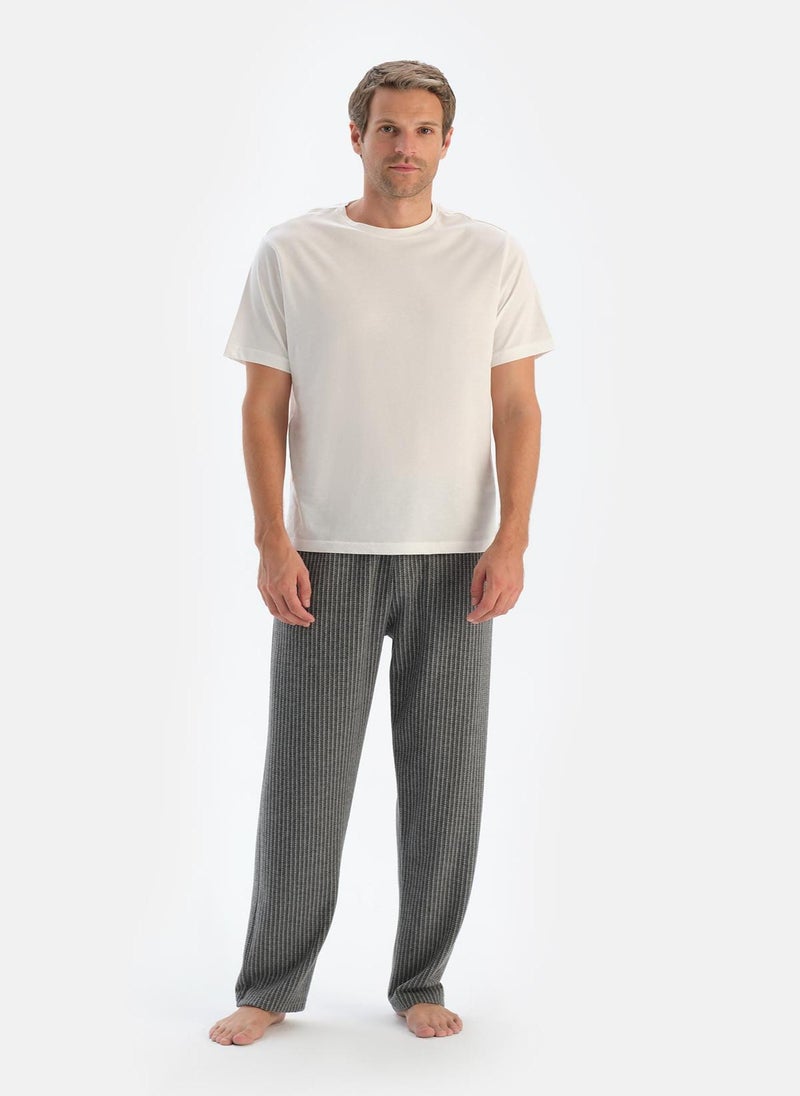 Striped Trousers Sleepwear