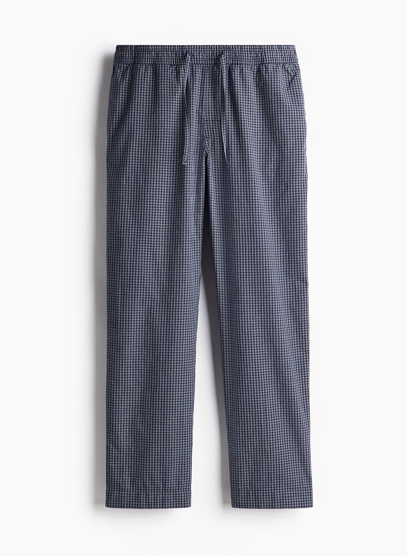 Relaxed Fit Poplin Trousers