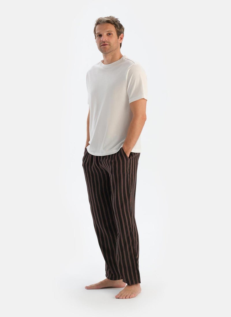 Striped Trousers Sleepwear