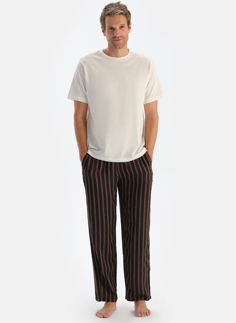 Striped Trousers Sleepwear