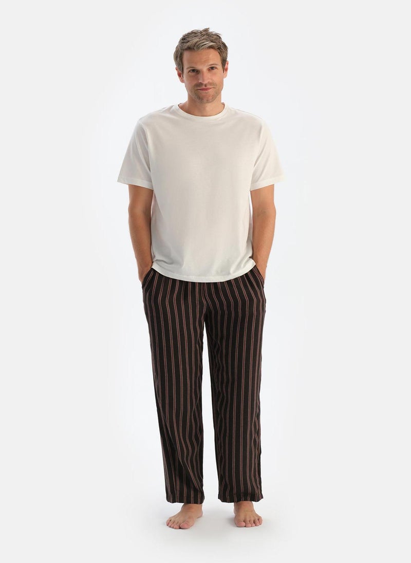 Striped Trousers Sleepwear