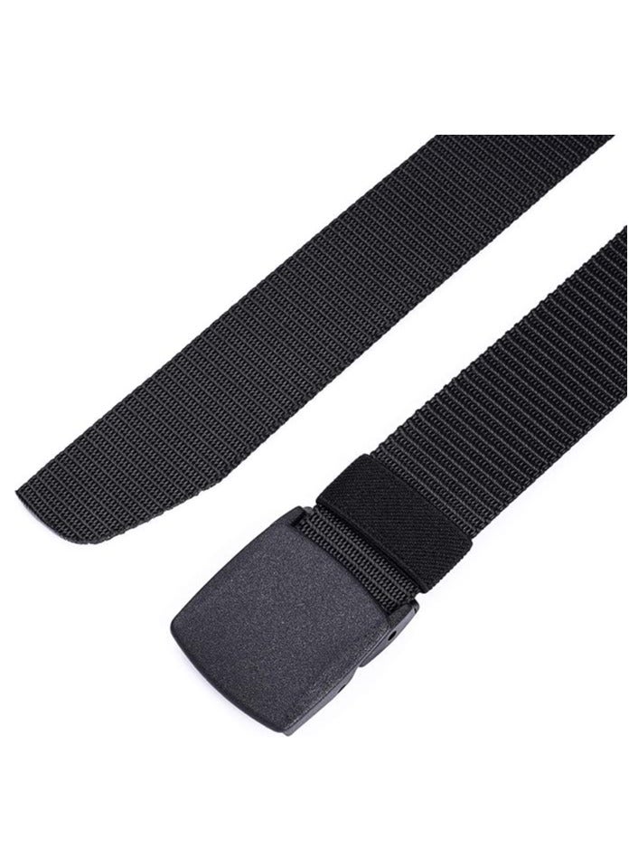 CLASSIC MILANO® Beep-Free Airport Security Belt for Men & Women – Cotton & Nylon, Non-Metal Fiber Buckle – TSA-Approved, Stylish Travel & Golf Belt