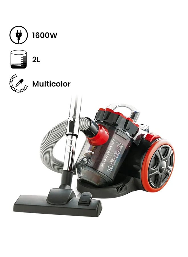 Bagless Vacuum Cleaner 1600W 2 L 1600 W 2743 Multicolour