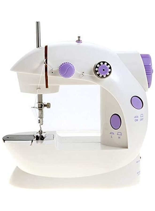 Portable Mini Sewing Machine White/Blue