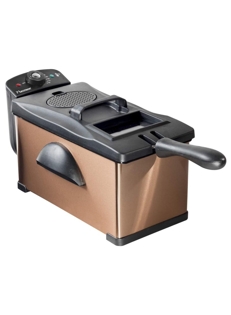 AF351 Cold Zone Fryer - 2200 W, 3.5 Litre, Stainless Steel, Copper