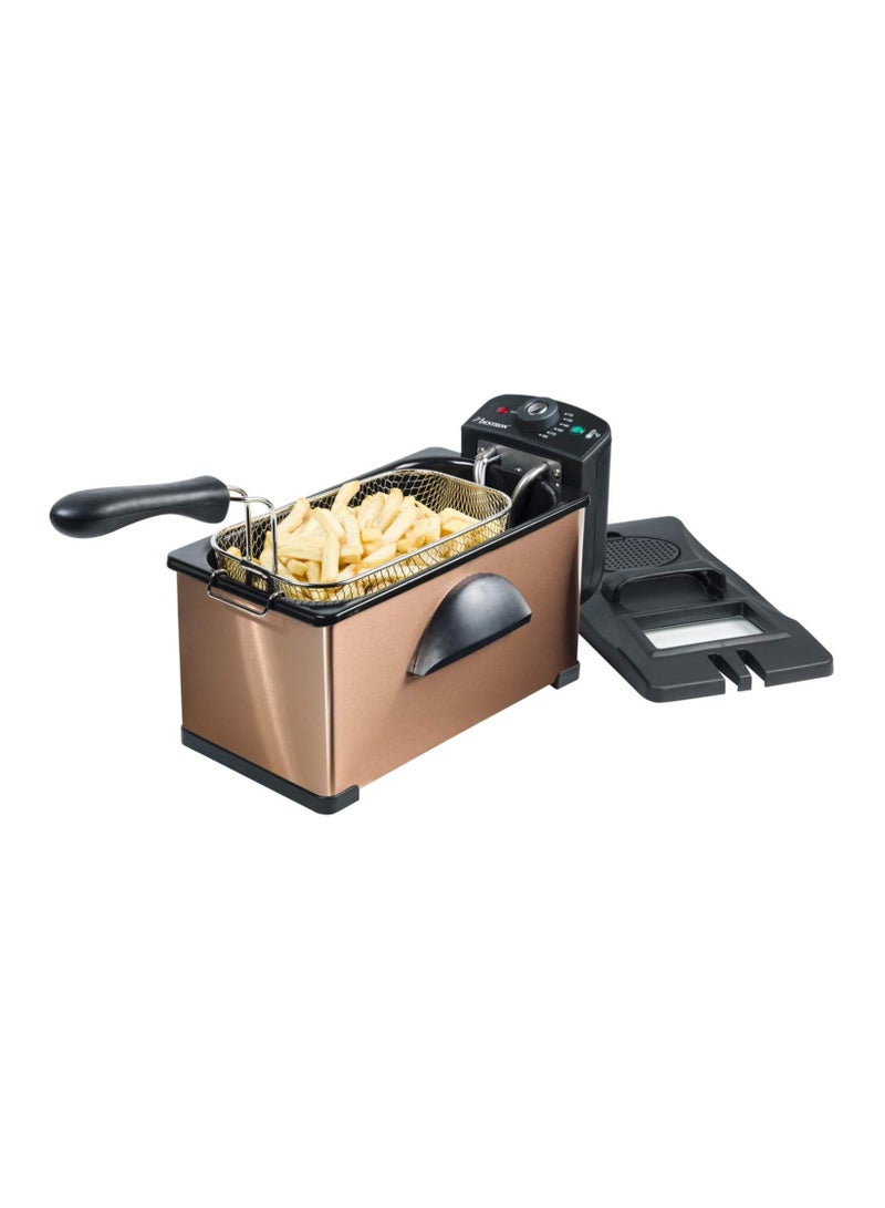 AF351 Cold Zone Fryer - 2200 W, 3.5 Litre, Stainless Steel, Copper