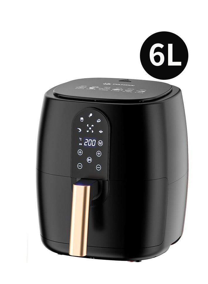 Air fryer large capacity 6L multifunctional air fryer full touch electric fryer oven