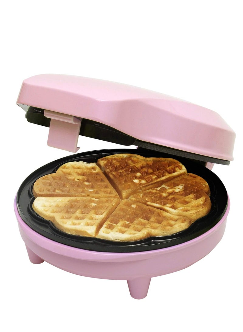 Sweet Dreams Waffle Iron for Waffles on a Stick, Retro Design, Pink