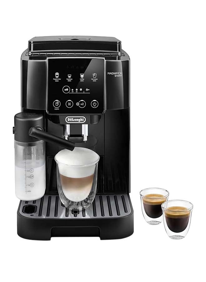 Coffee Machine MAGNIFICA START Fully Automatic Bean to Cup Coffee Machine, 6+ Functions, Ideal for Espresso, Americano, Cappuccino, Latte, Macchiato & Many More Coffee Recipes, 1.8 L 240 W ECAM22060B Black