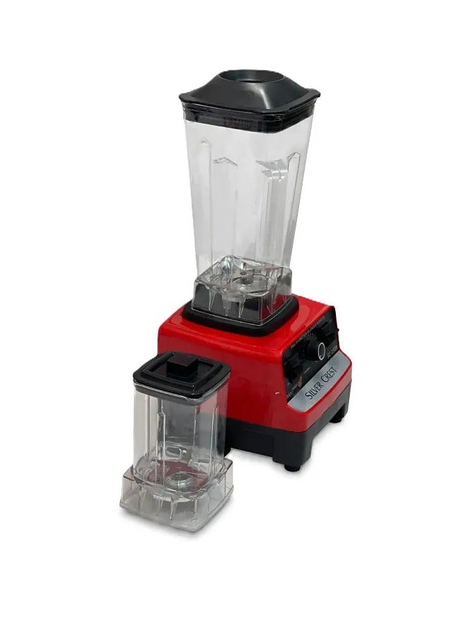 Heavy Duty 2 Cups Silver Crest Sc-1589 Blender And Grinder 4500W Multifunction Blender