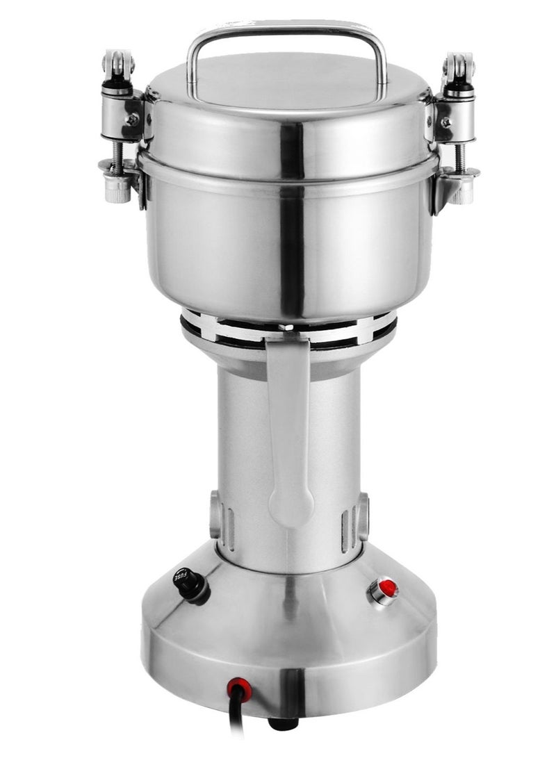 Electric Grain Mill Grinder for Herb Pulveriser Food Grade Stainless Steel Grinding Machine for Grain, SC-150G