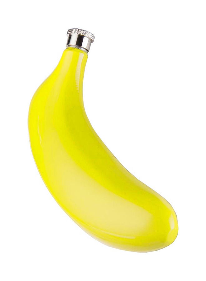 Banana Shaped Flask Yellow