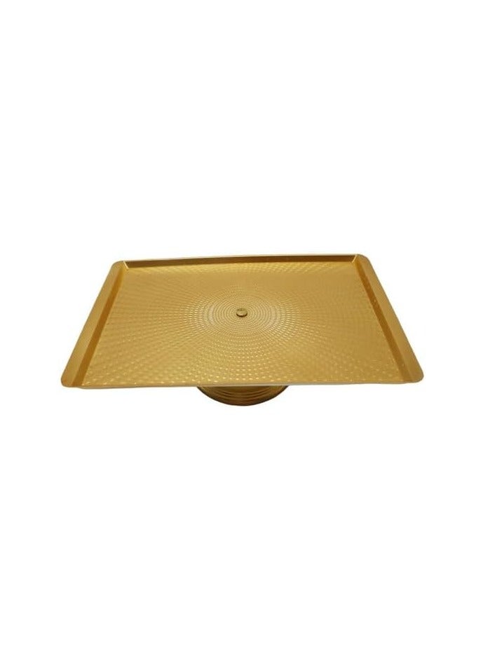 Painted Rectangular Legs Gold – Elegant Decorative Tray with Gold Legs for Special Occasions