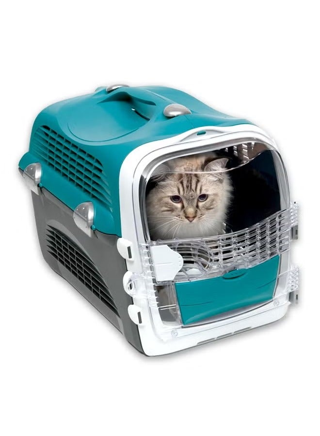 Cabrio Cat Carrier System Turquoise