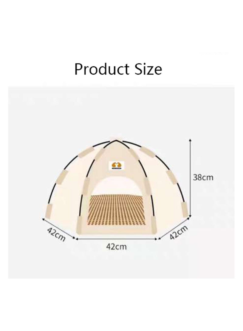 Washable Folding Cave Cat Dog Teepee Bed House. Pets Teepee Cat Tent Cave Bed Dog Cat Kennel.