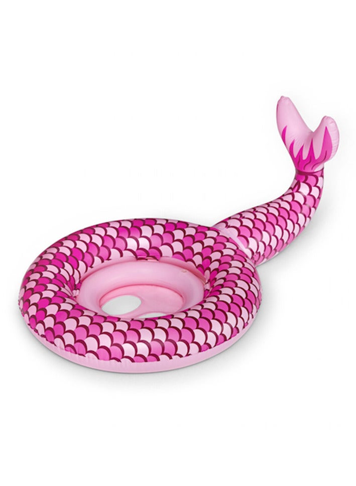 Mermaid Swimming Ring, Inflatable Pool Float,Toddler Pool Float,Swim Floaty Rafts Lake Beach Party Pool Toys,Inflatable Ride-on Pool Toys for Kids Ages 1-5