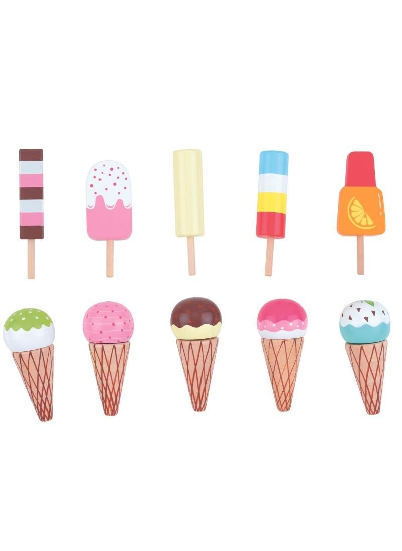 Lelin Ice Cream Stand 10pcs