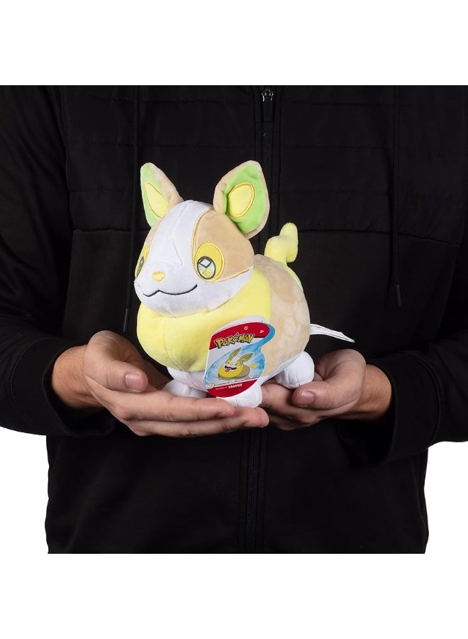 Pokmon 8 Yamper Plush  Officially Licensed  Sword  Shield Boltund Evolution  Quality  Soft Stuffed Animal Toy  Great Gift for Kids Boys Girls  Fans of Pokemon