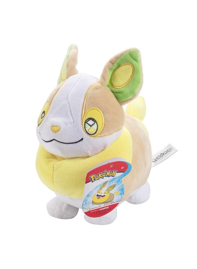 Pokmon 8 Yamper Plush  Officially Licensed  Sword  Shield Boltund Evolution  Quality  Soft Stuffed Animal Toy  Great Gift for Kids Boys Girls  Fans of Pokemon