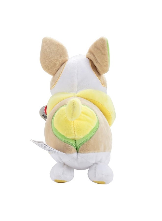 Pokmon 8 Yamper Plush  Officially Licensed  Sword  Shield Boltund Evolution  Quality  Soft Stuffed Animal Toy  Great Gift for Kids Boys Girls  Fans of Pokemon