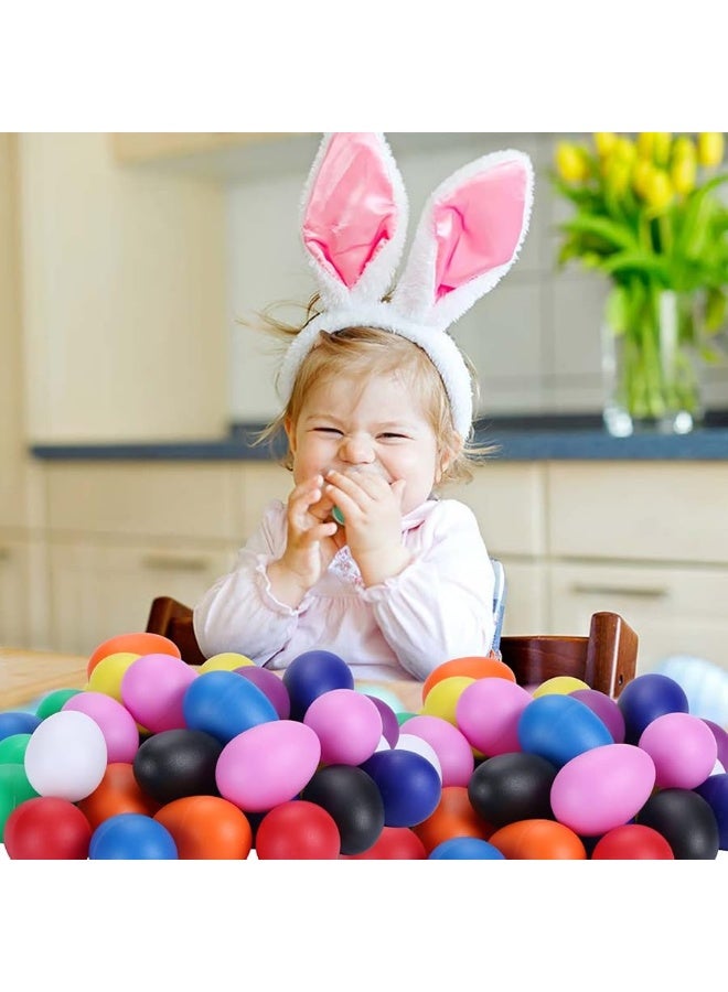 Egg Shakers Musical Instruments for babies-40Pcs Musical Maracas Percussion Instrument (10 Colors) Easter Eggs with a Storage Bag for Music Parties,Toys Music Learning DIY Painting