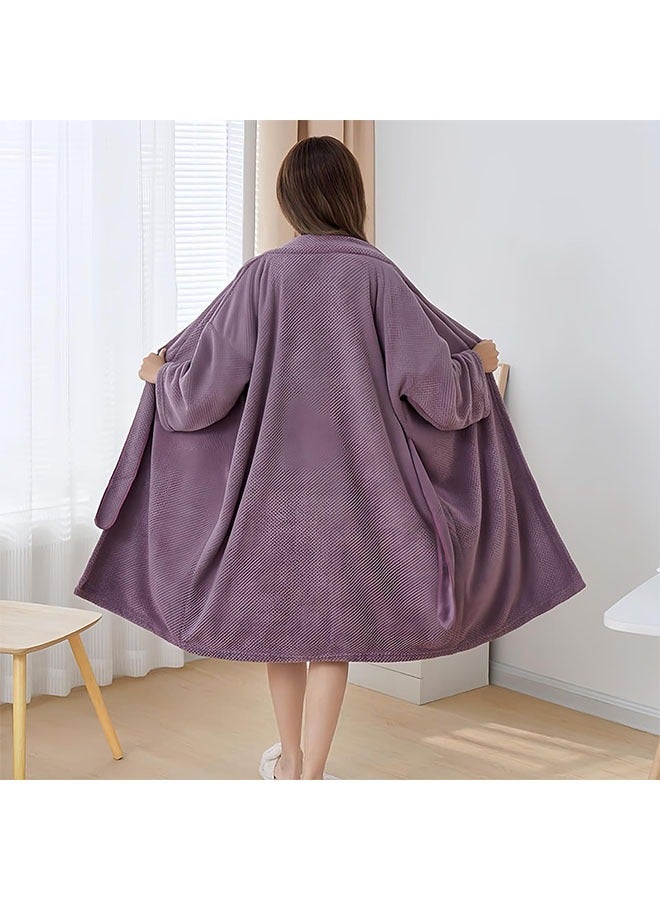 New Thicken Bathrobe for Women High Absorbent and Quick Drying, Soft Bathrobe for Adults