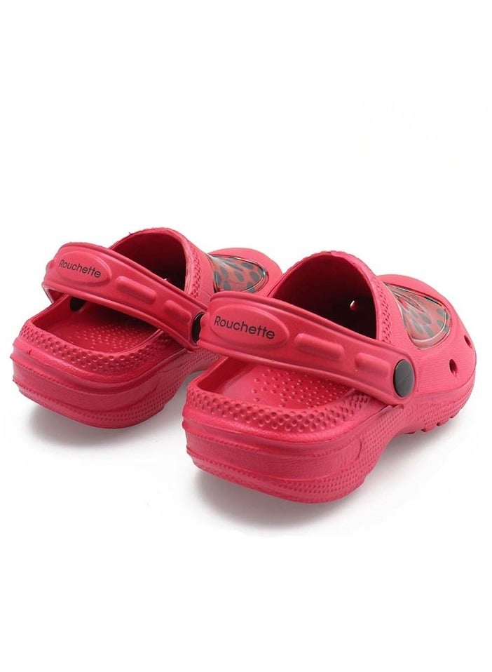 Zamis Anabel Kids Clogs Red – Eco-Friendly, Water-Resistant & Stylish