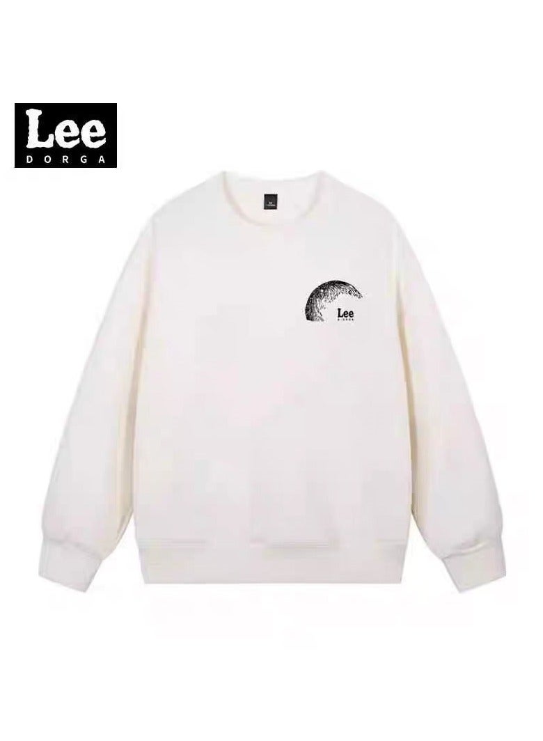 Lee Brand Hoodie Loose Casual Round Neck Long Sleeved Hoodie