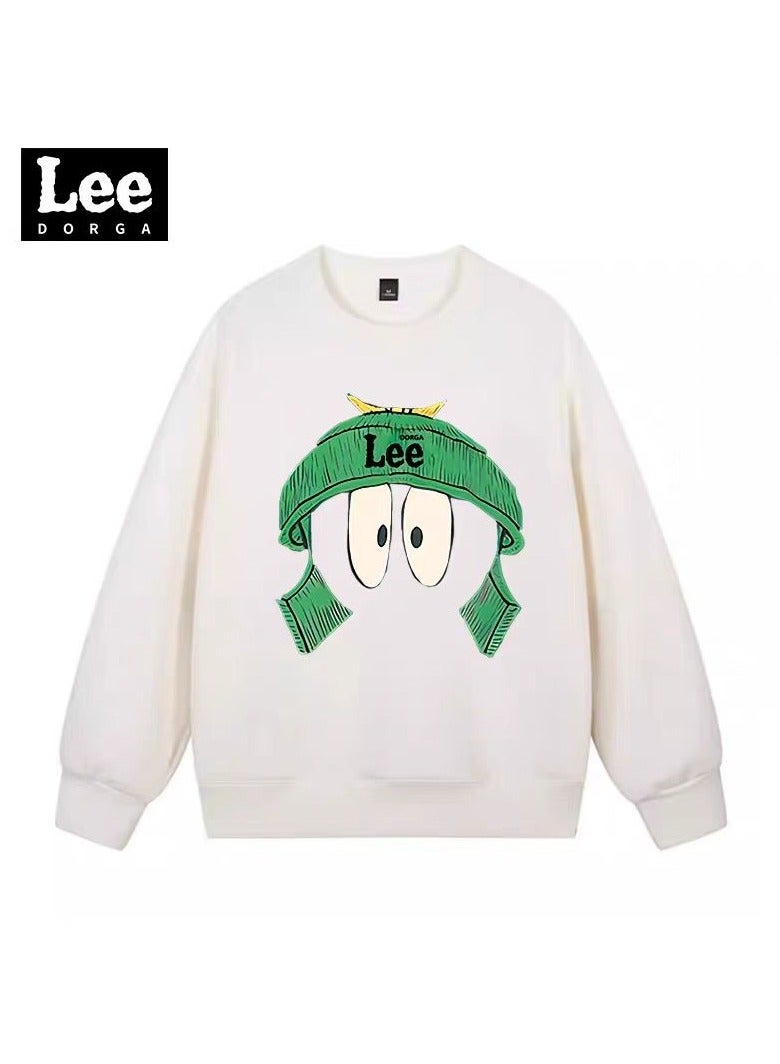 Lee Brand Hoodie Loose Casual Round Neck Long Sleeved Hoodie