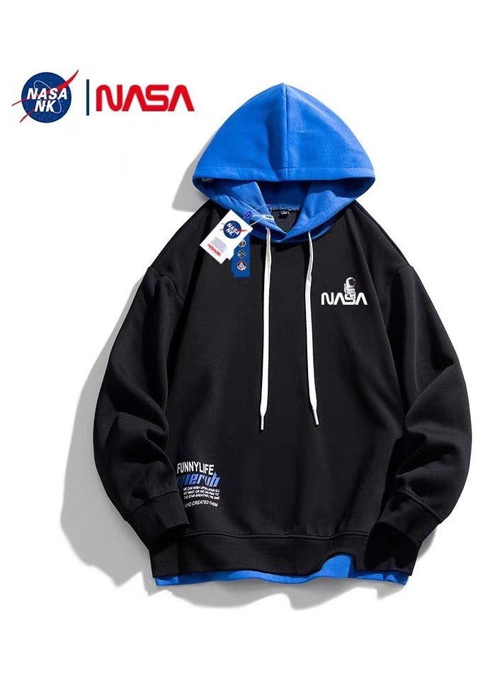 Fake Two Hoodies New Spring And Autumn Hooded Top