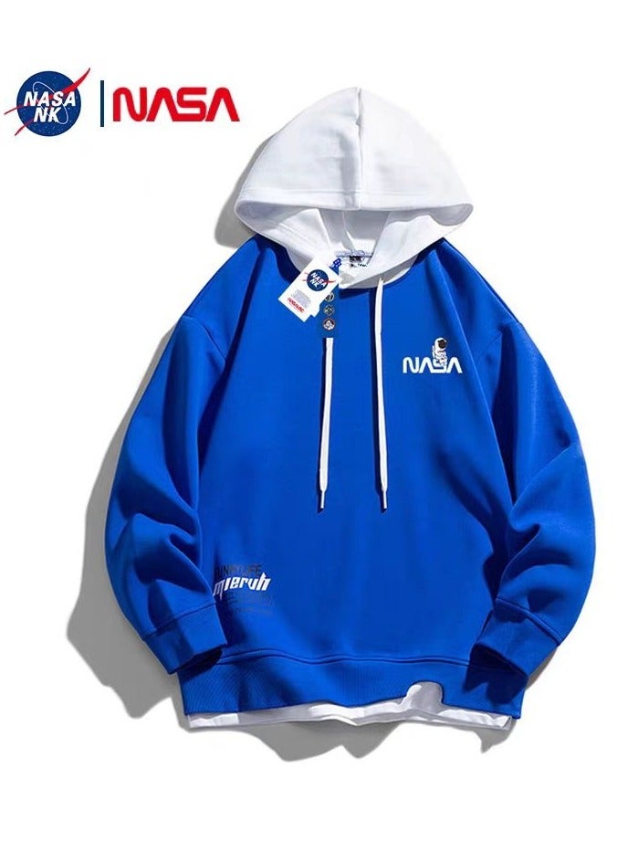 Fake Two Hoodies New Spring And Autumn Hooded Top