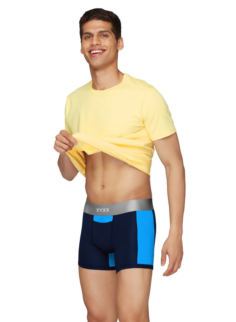 Pack of Modal Color Blocked Solid Men Trunk