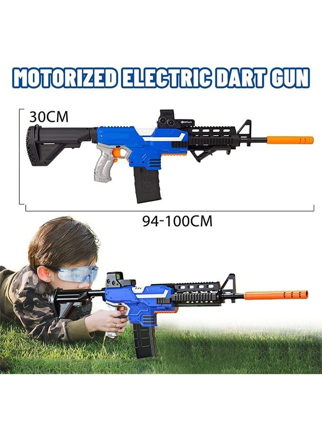 Toy Gun for Nerf Guns Bullets Automatic Sniper Rifle -3 Modes Toy Foam Blasters with Tactical Vest, Bipod, 2 Clips and 150 Darts, Electric Toys for Adults Boys Age 8-12 Gifts for Birthday .