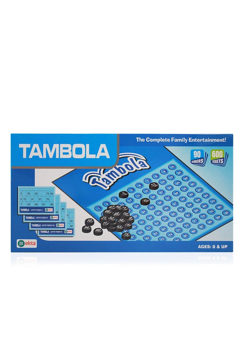 EKTA 600 Tickets Tambola Housie Game for Kids (Multicolour),Pack of 1