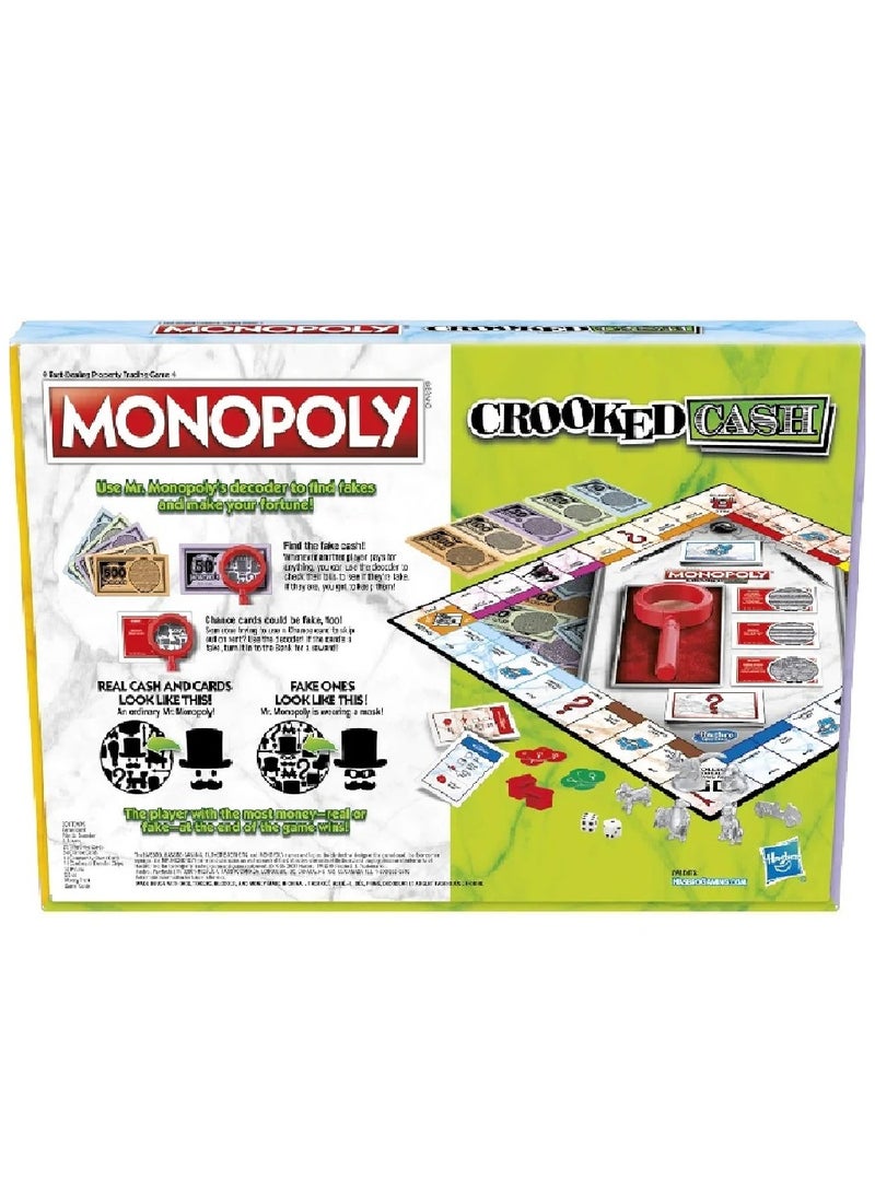 Monopoly Crooked Cash Board Game