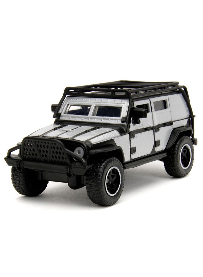 Fast And Furious Legacy Series Tej's Jeep Wrangler and Doms Charger R/T