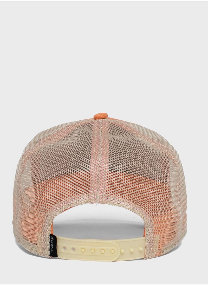 The Queen Bee Curved Peak Cap