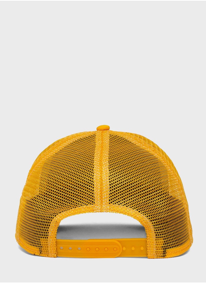 Roofed Lizard Curved Peak Cap