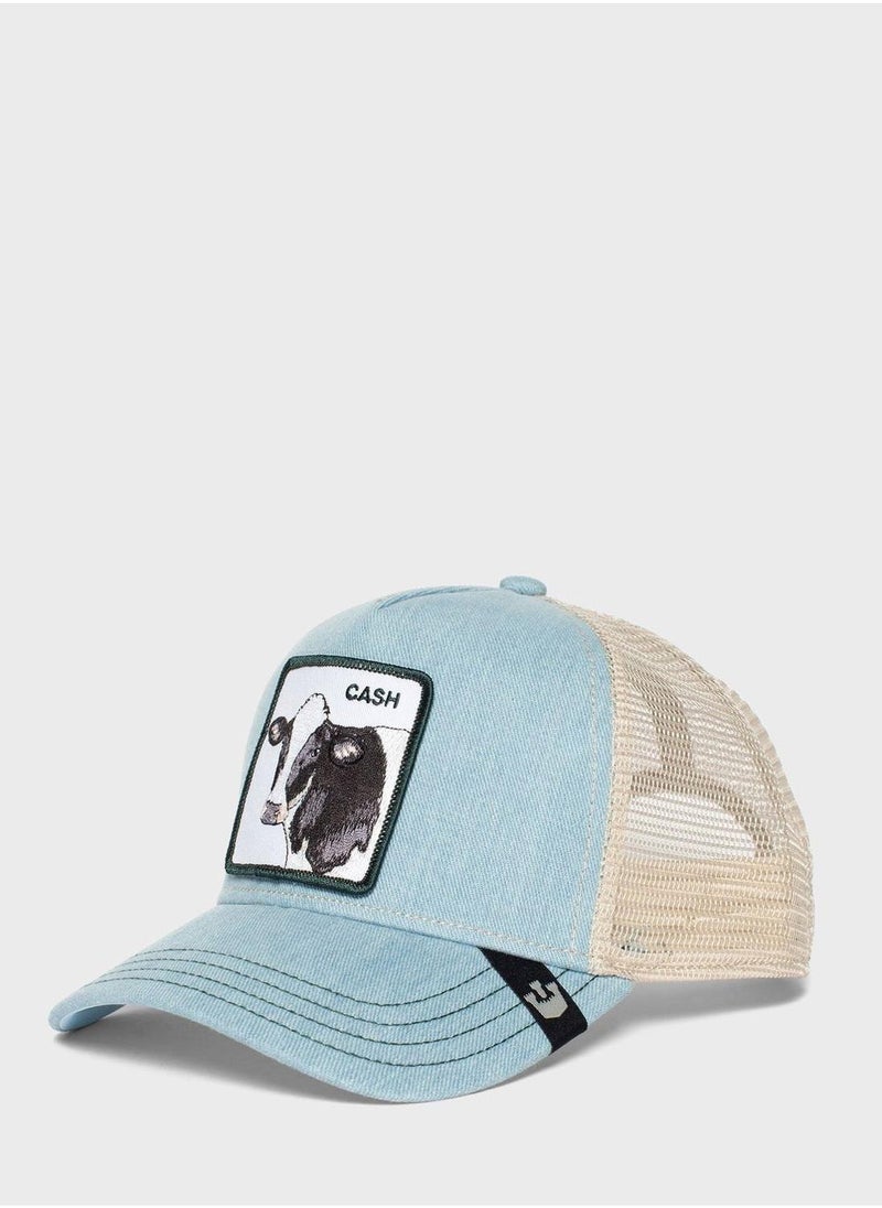 The Cash Cow Curved Peak Cap