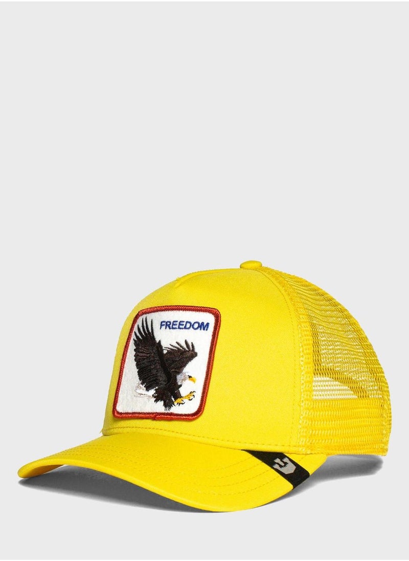 The Freedom Eagle Curved Peak Cap