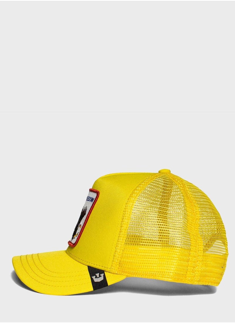 The Freedom Eagle Curved Peak Cap