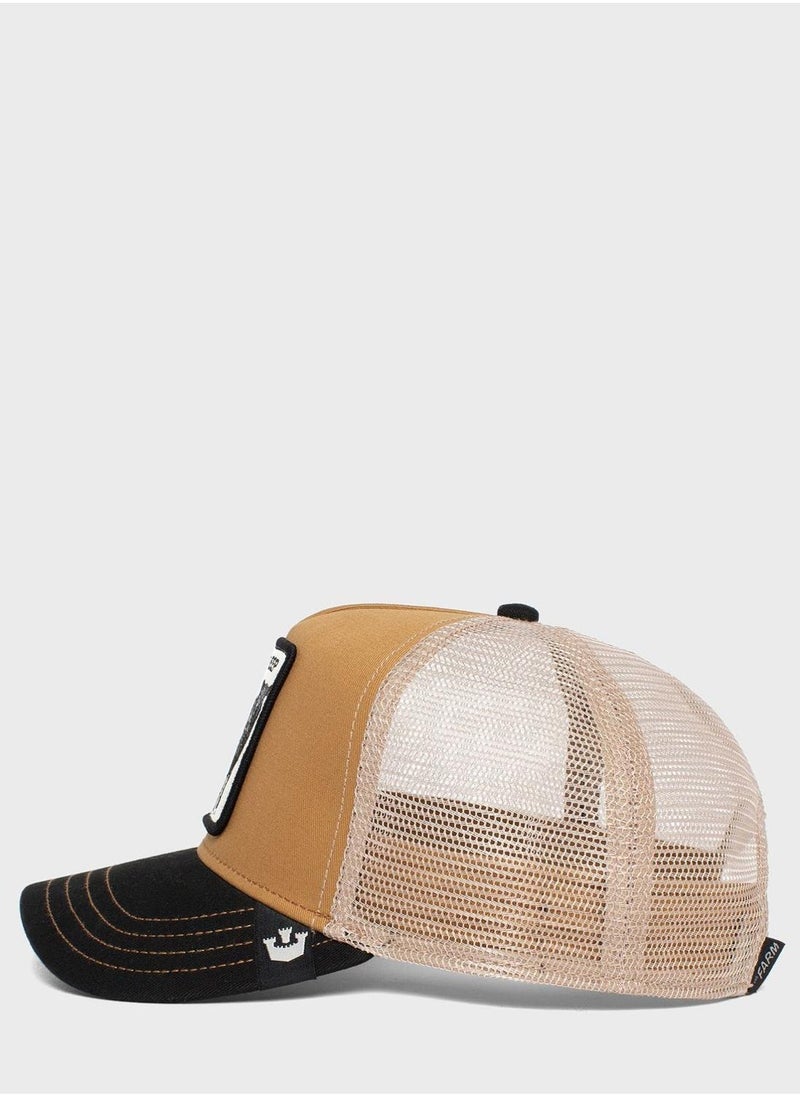 The Black Sheep Curved Peak Cap