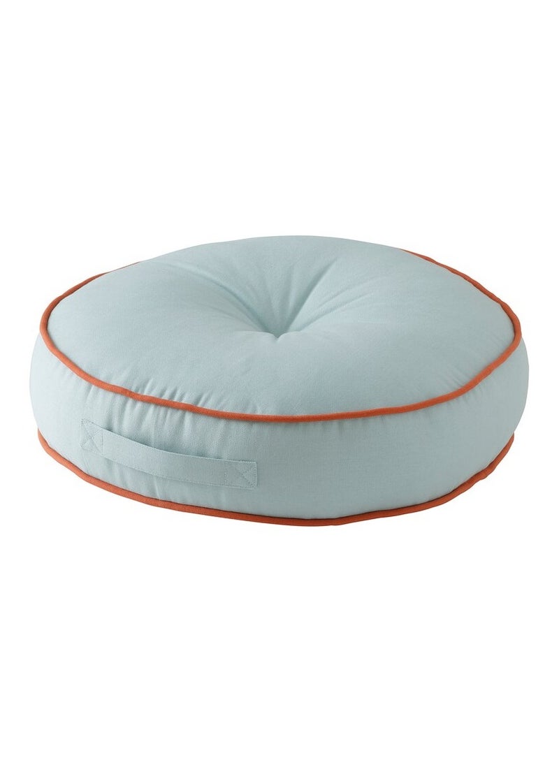 Floor cushion, light blue, 45x45x10 cm