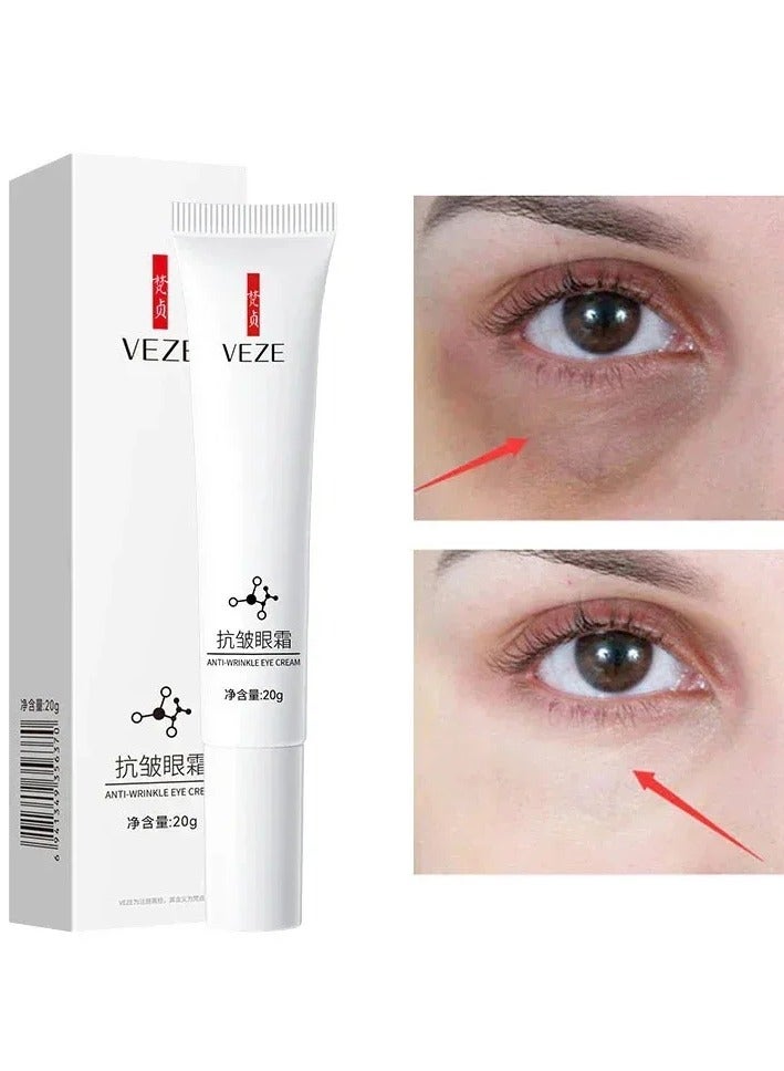 Nicotinamide Eye Cream Dark Circles Fading Anti Eye Bags, Hyaluronic Acid Moisturizing Serum for Puffiness and Eye Care