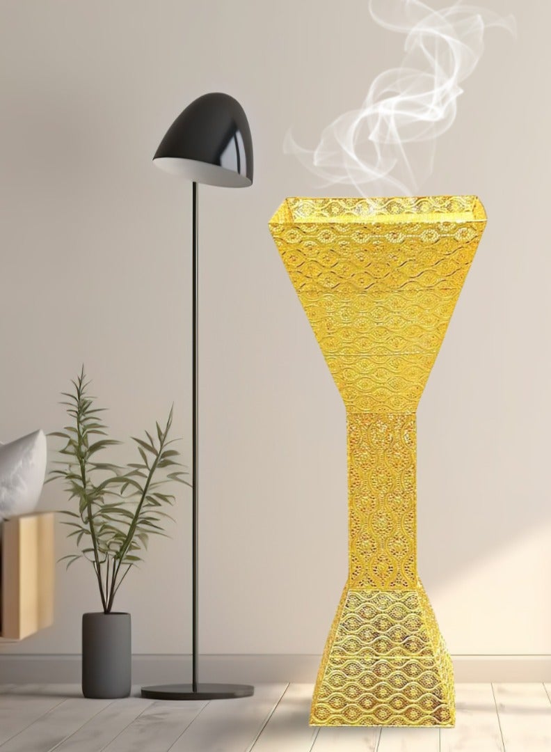 High Quality Large Oud Burner 100 cm Tall Incense Mabkhara for Home Fragrance and Decore