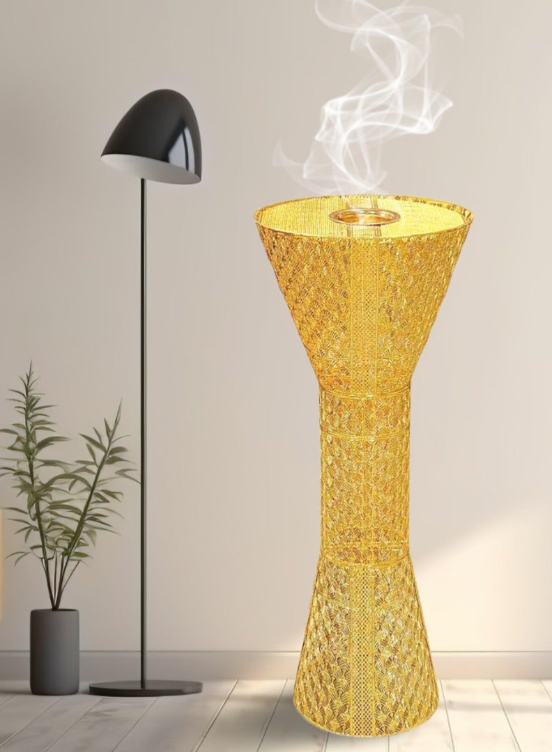 High Quality Large Oud Burner 100 cm Tall Incense Mabkhara for Home Fragrance and Decore